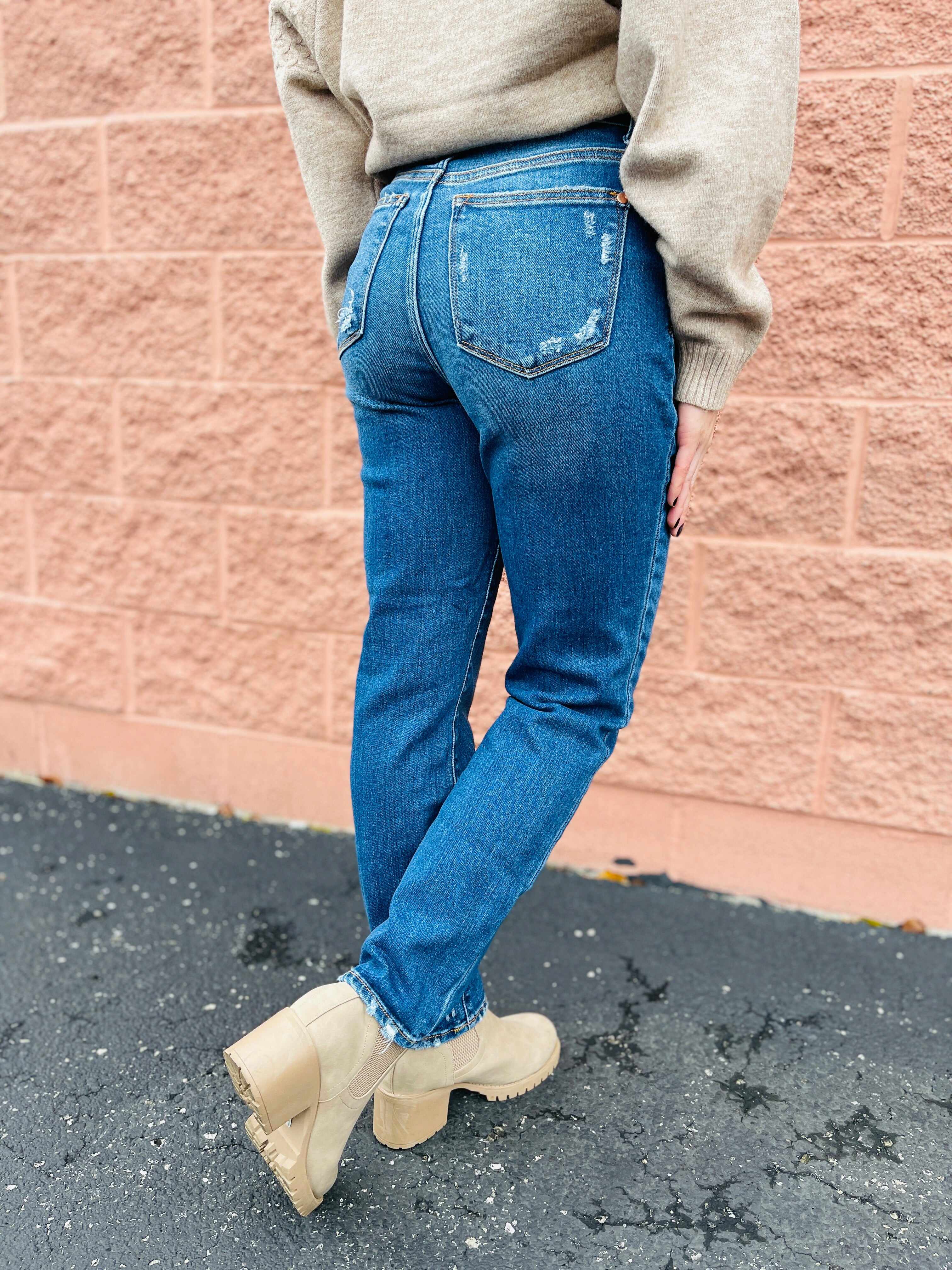 PLUS/REG Double The Fun Slim Fit Jeans