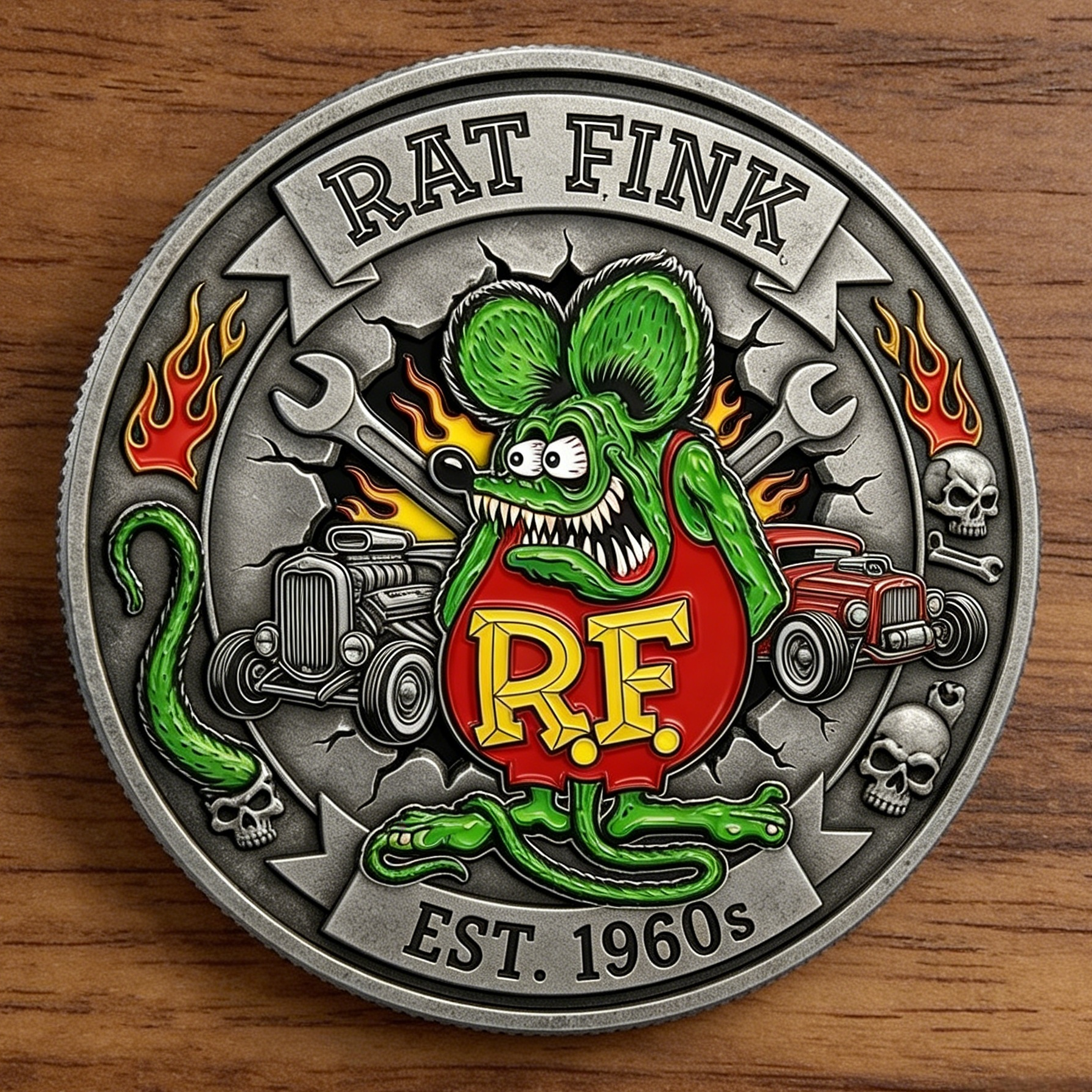 🪙Rat Fink Commemorative Coin