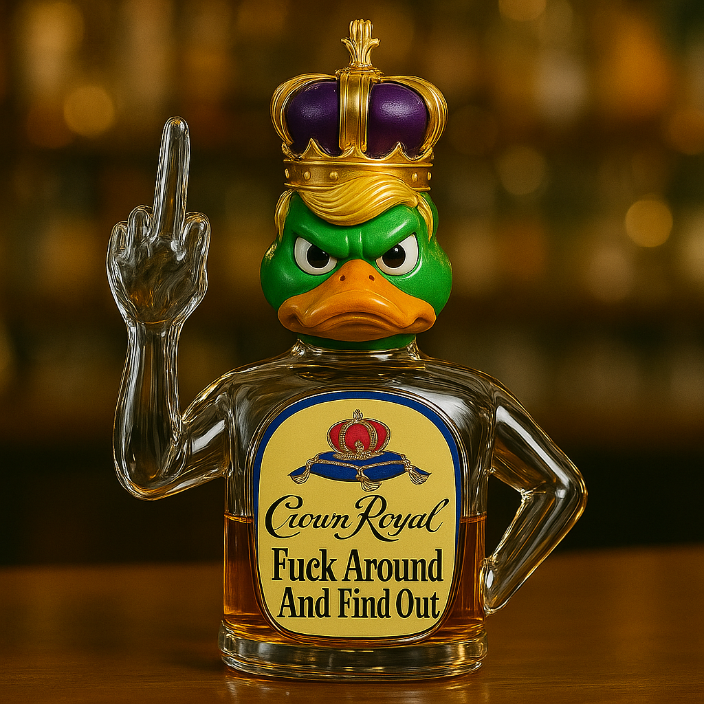 Commander Quack Whisky Bottle——The Last Word
