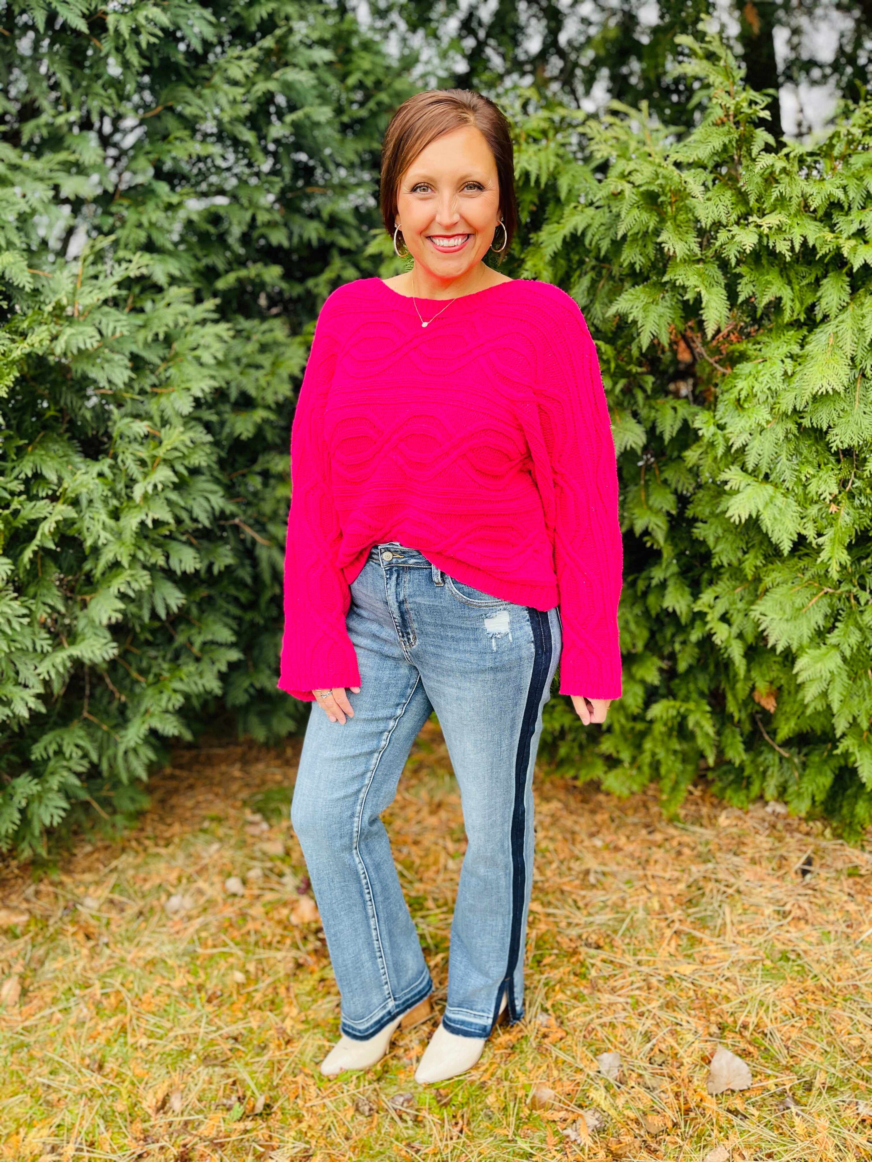 Plus/Reg My Good Side Straight Jean