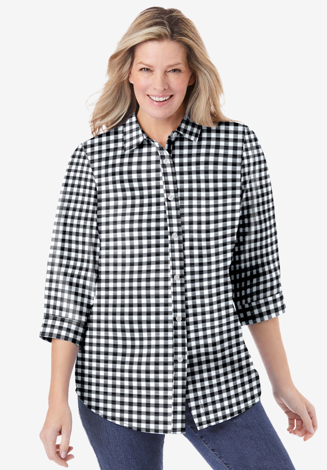 Perfect Three Quarter Sleeve Shirt