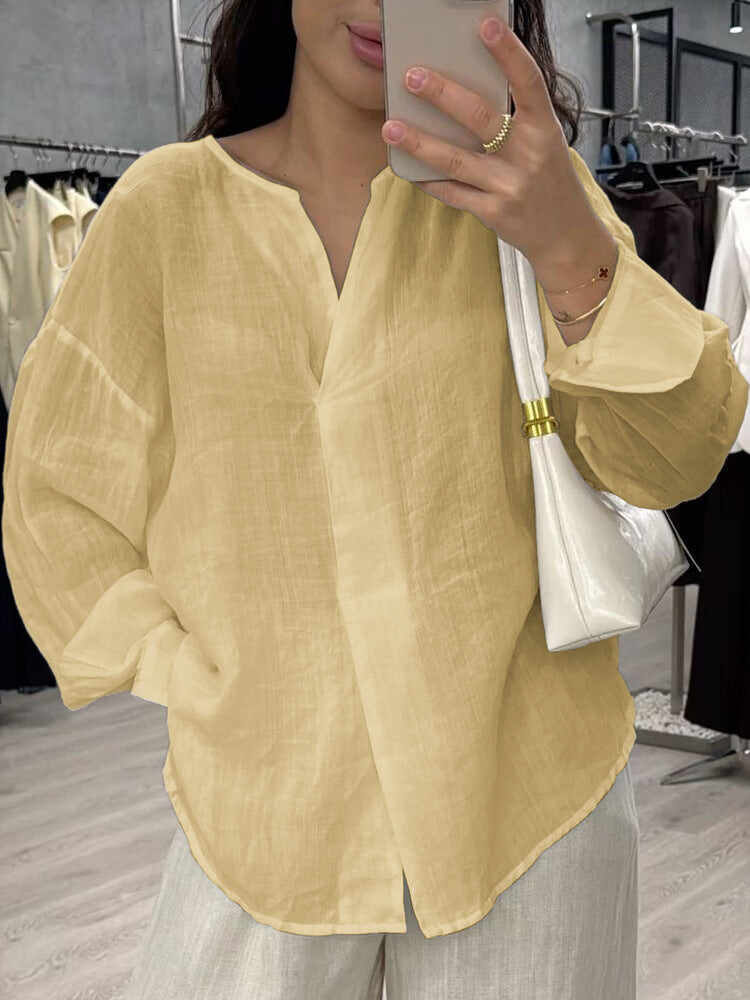 🔥Summer Arrivals🌟Women's Casual V-neck Shirt