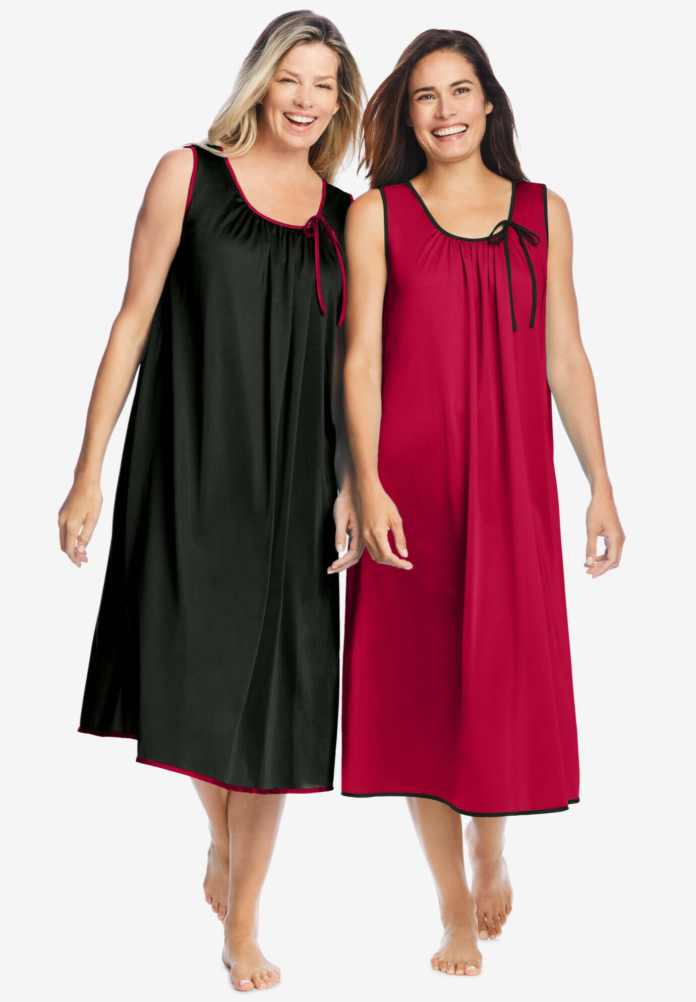 2-Pack Sleeveless Nightgown