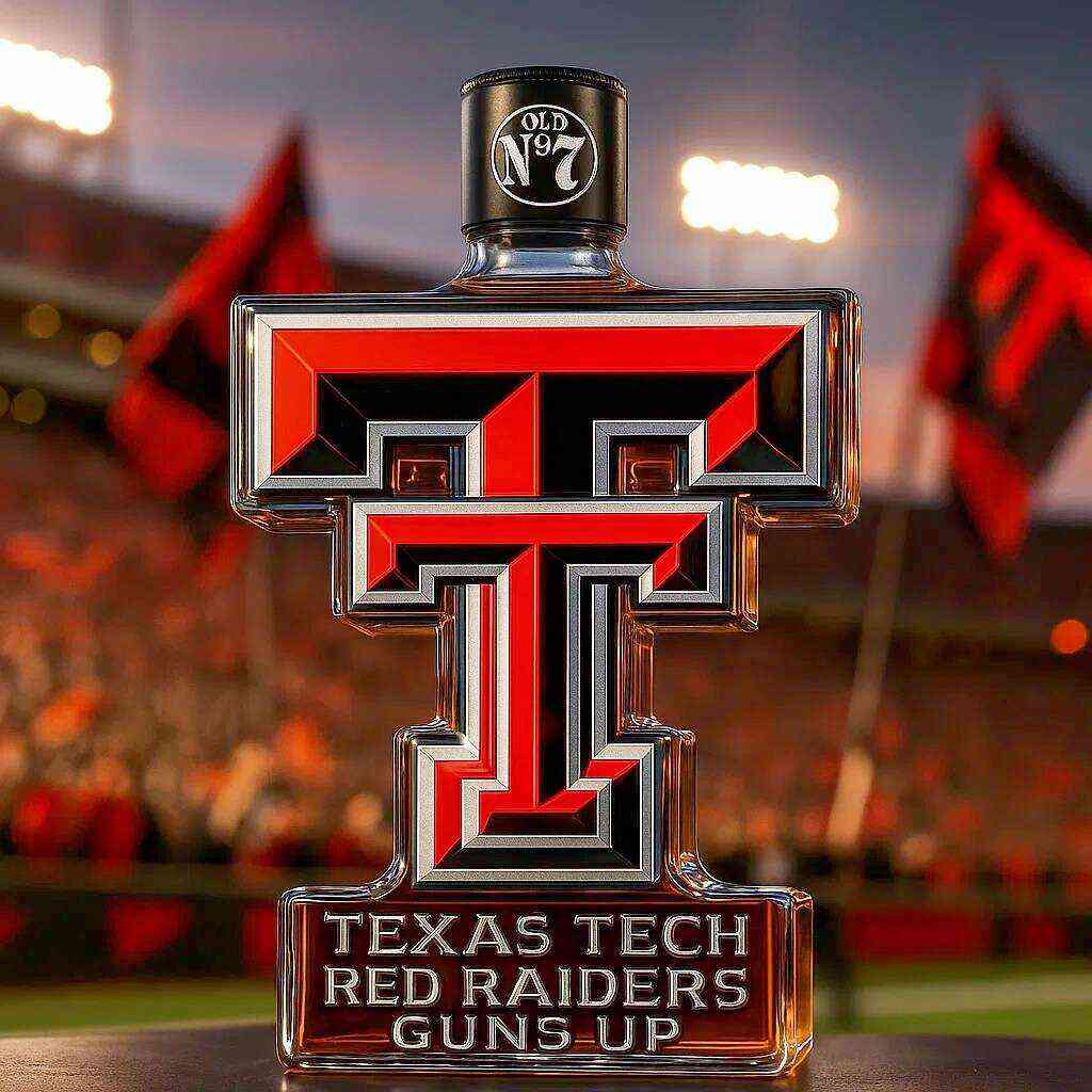 TEXAS TECH Red Raiders Limited Edition Collector’s Whiskey Bottle