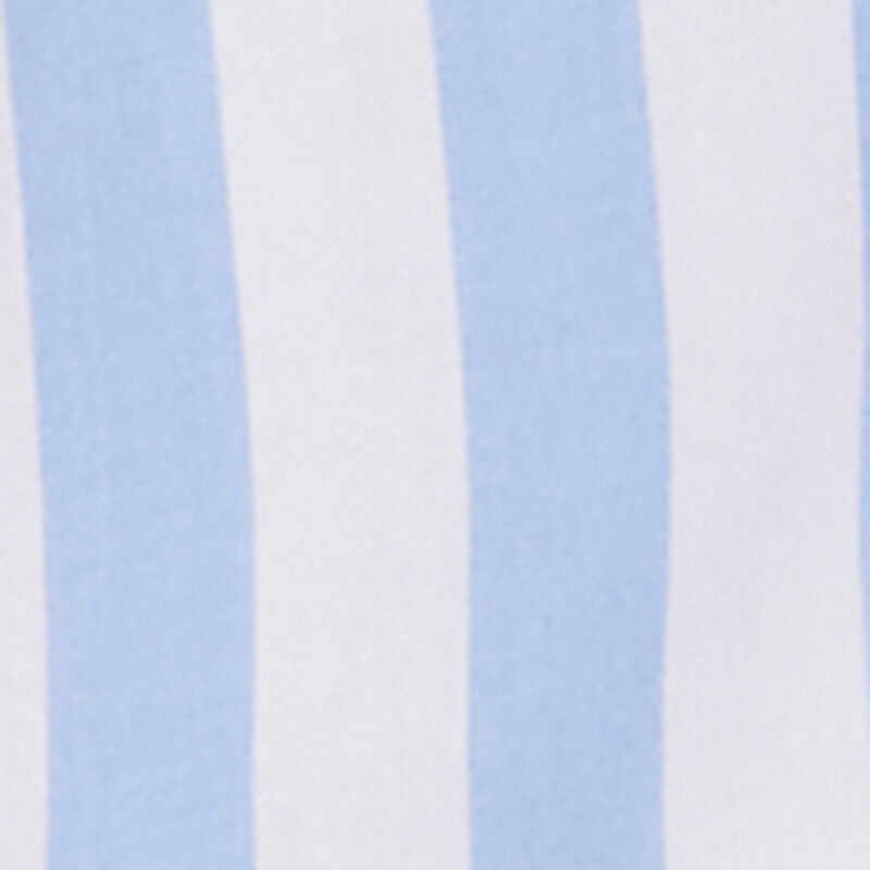Striped Button Front Fixed Cuff Shirt