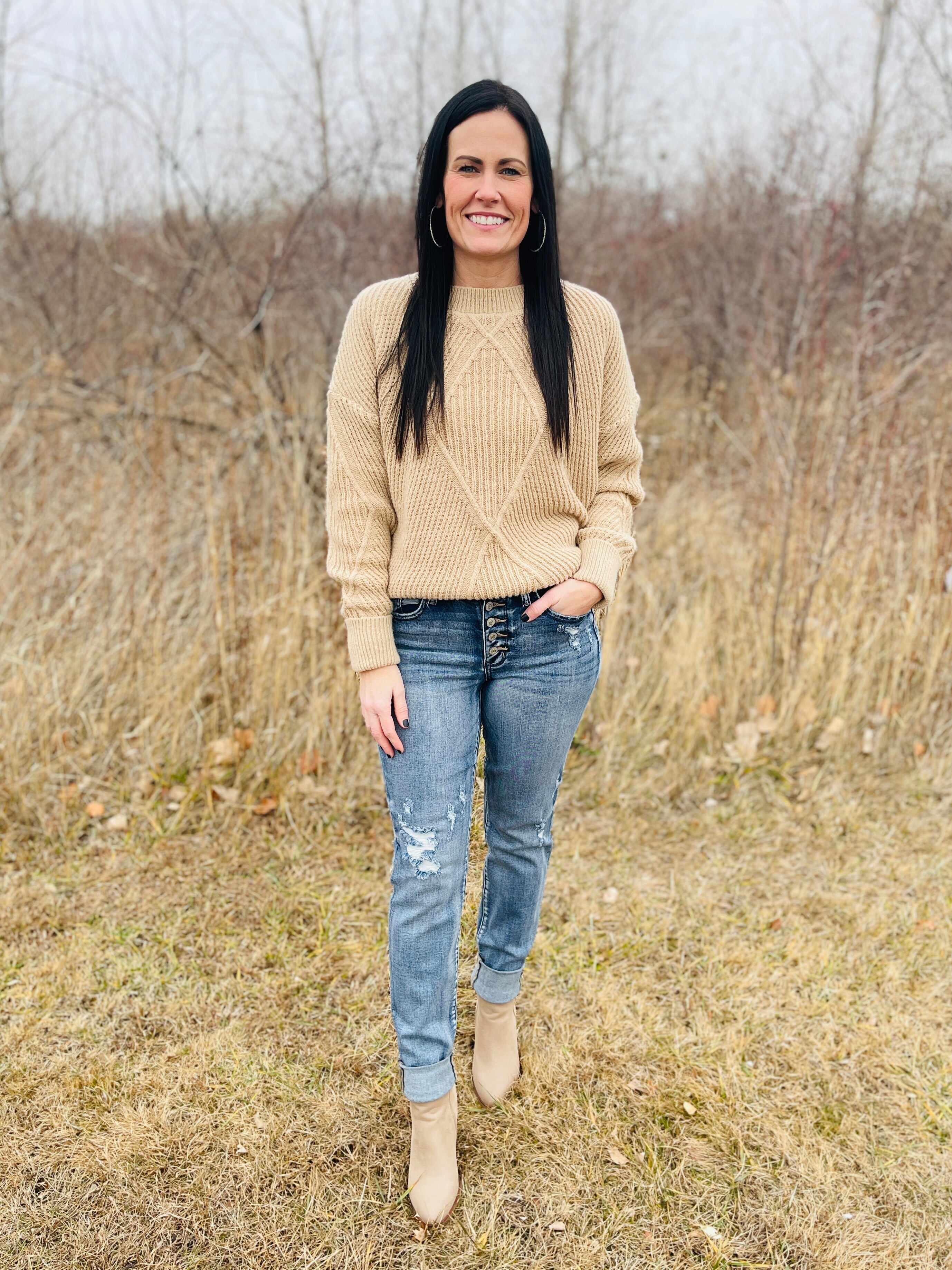 PLUS/REG Long Lost Boyfriend Long Inseam Jeans