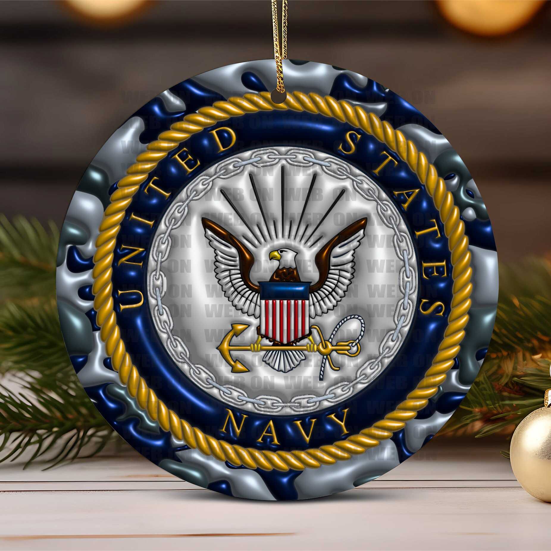 Military Christmas Ornaments