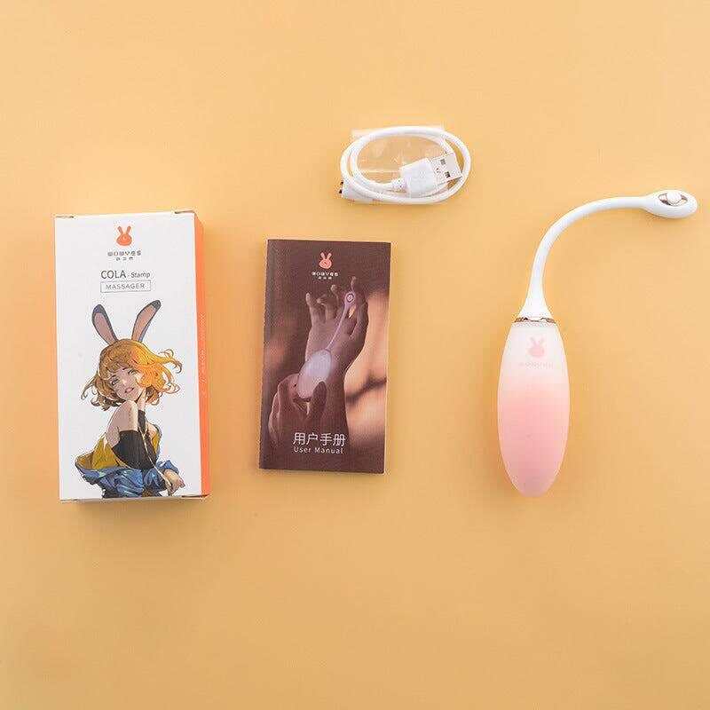 Cola Remote Control Vibrating Egg – Clitoral Vibrator