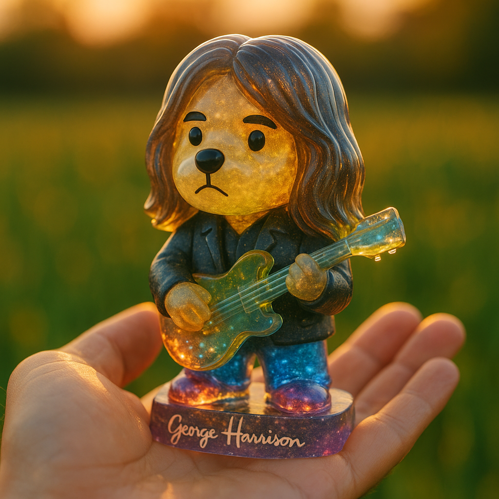 🌈🎶 The Fab Four, Reimagined in Crystal Glow