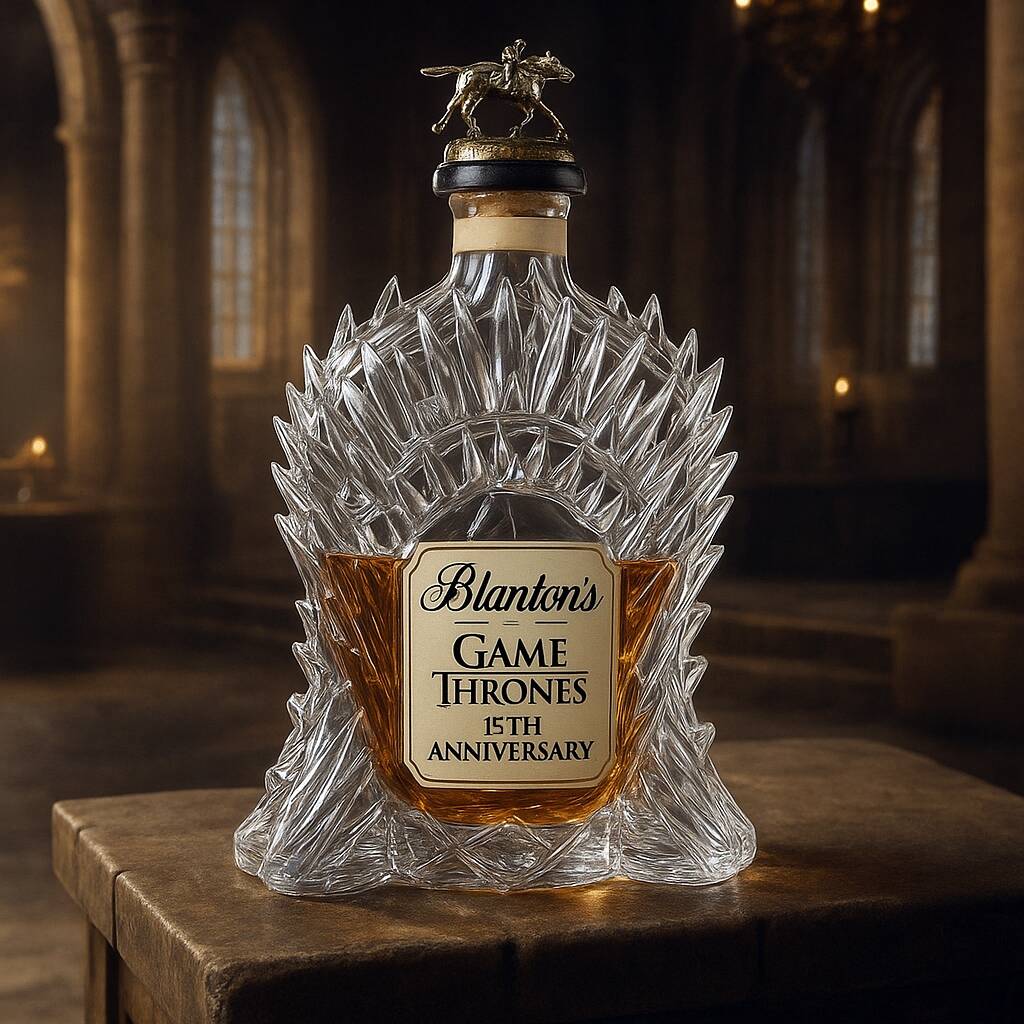 Iron Throne Whiskey Bottle
