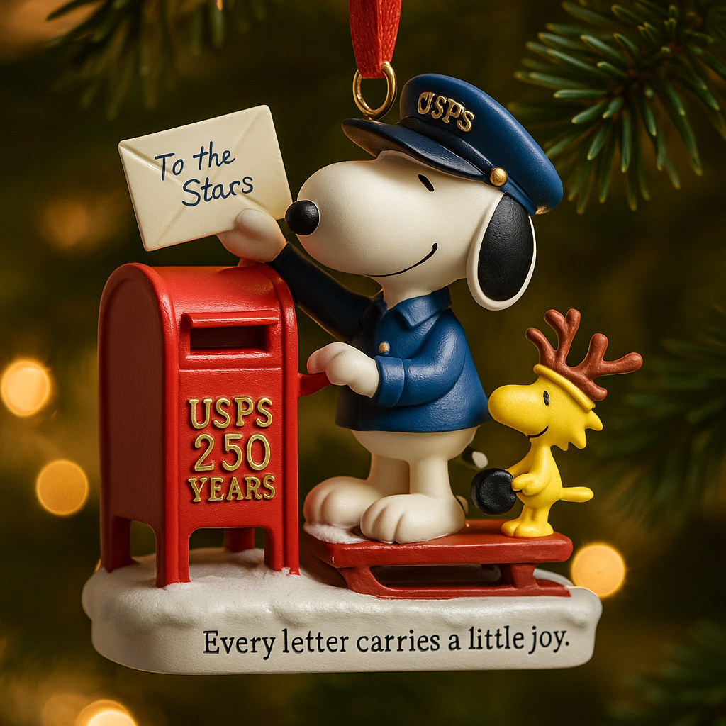 Delivering Joy – SNP x USPS 250 Years Ornament