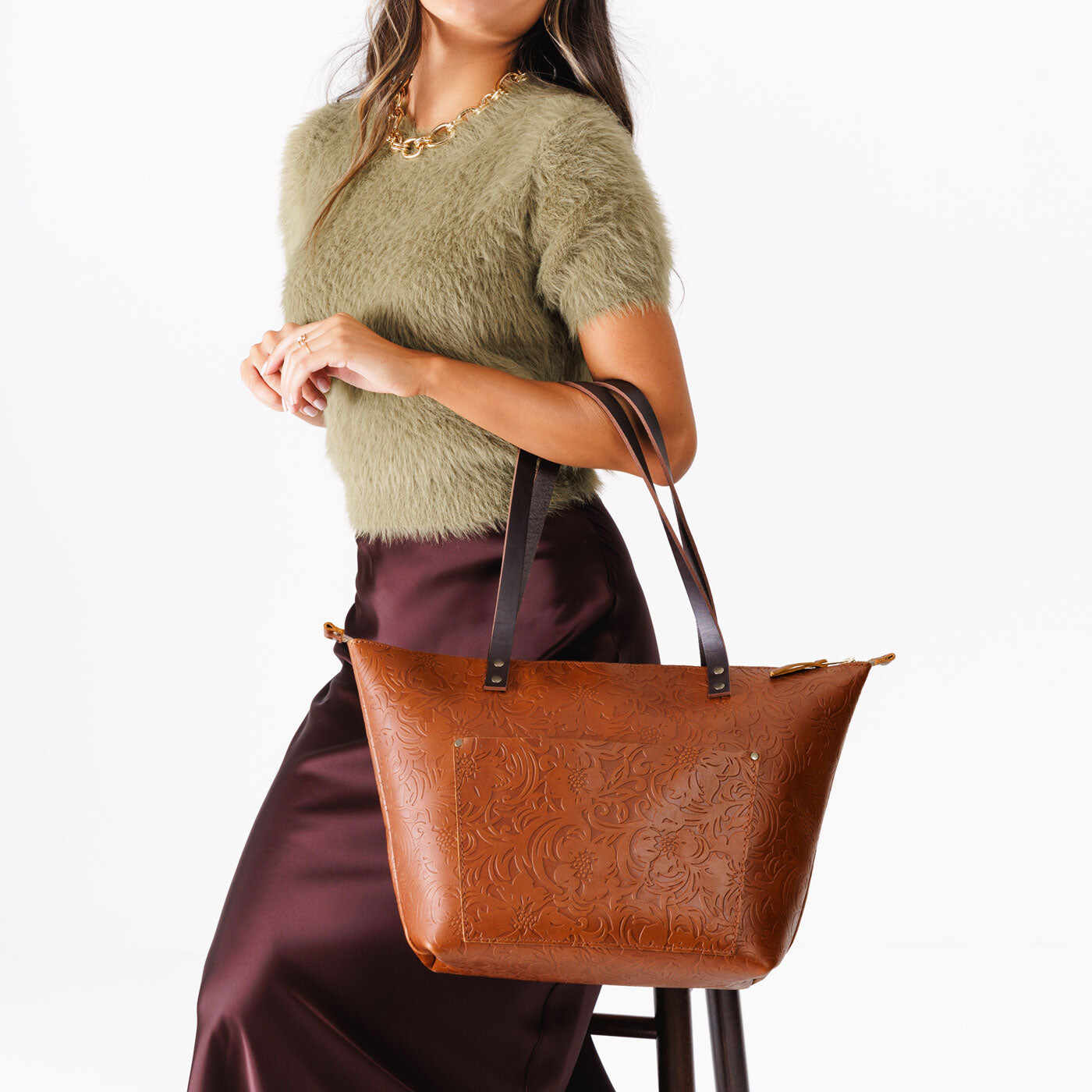 Leather Tote Bag