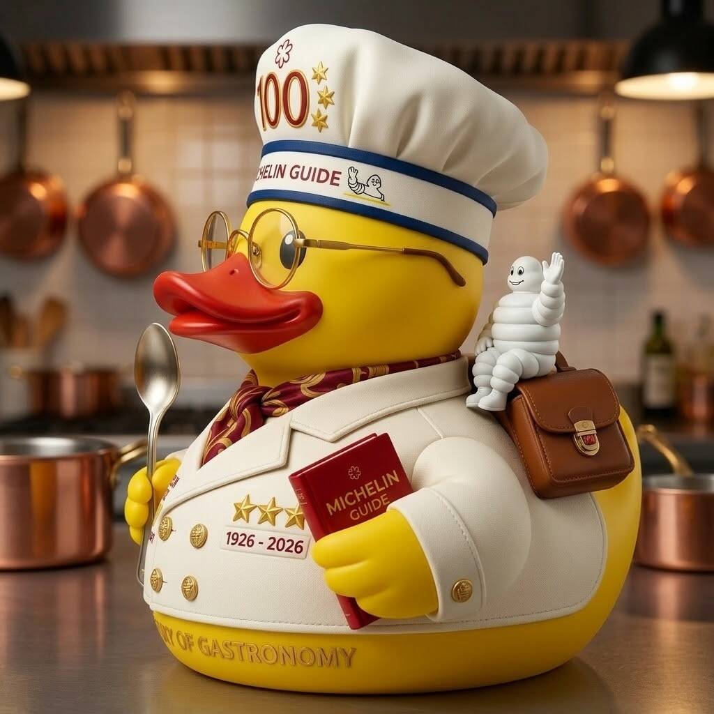 Michelin Guide 100th Anniversary Duck