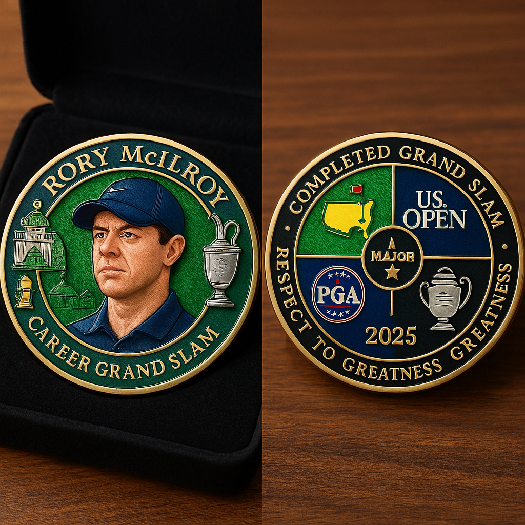 Rory McIlroy Grand Slam Commemorative Coin