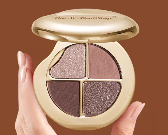 🔥Glow Wardrobe Eye & Cheek Palette – Eyeshadow and Highlighter Makeup