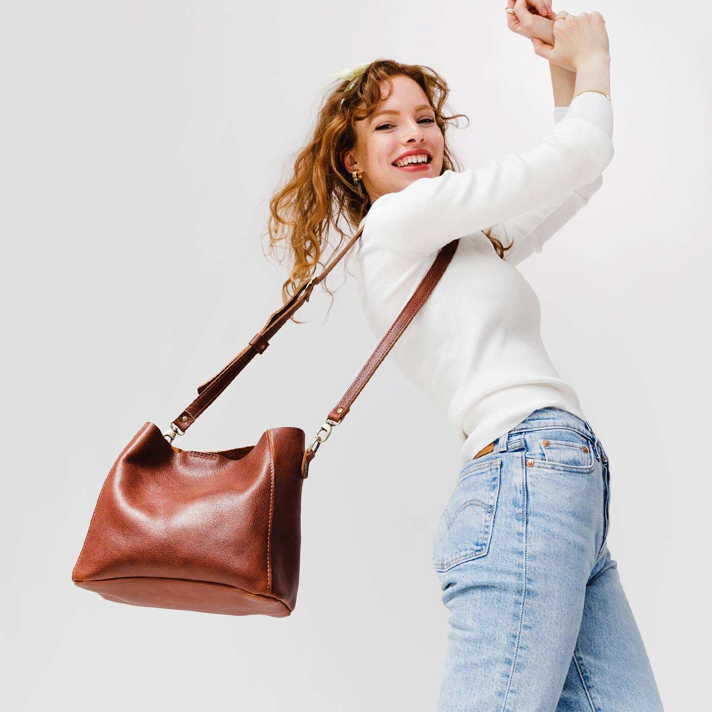 Butterfly Bucket Bag