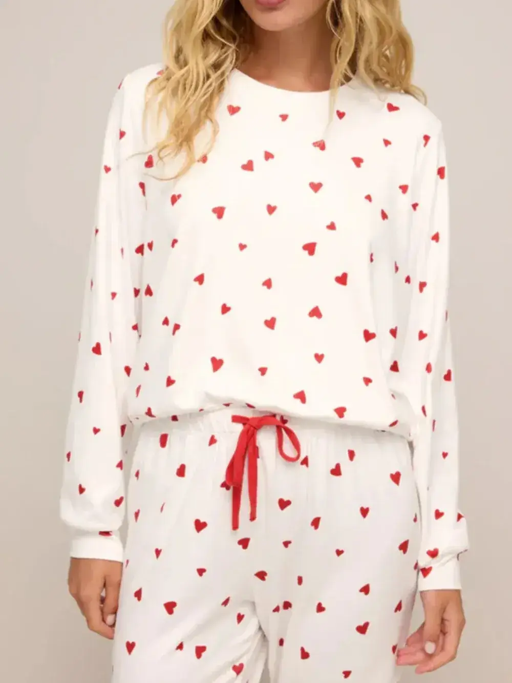 🔥Summer Arrivals🌟Women's Valentine's Day Heart Loungewear Two-piece Set (Buy 2 Free Shipping)