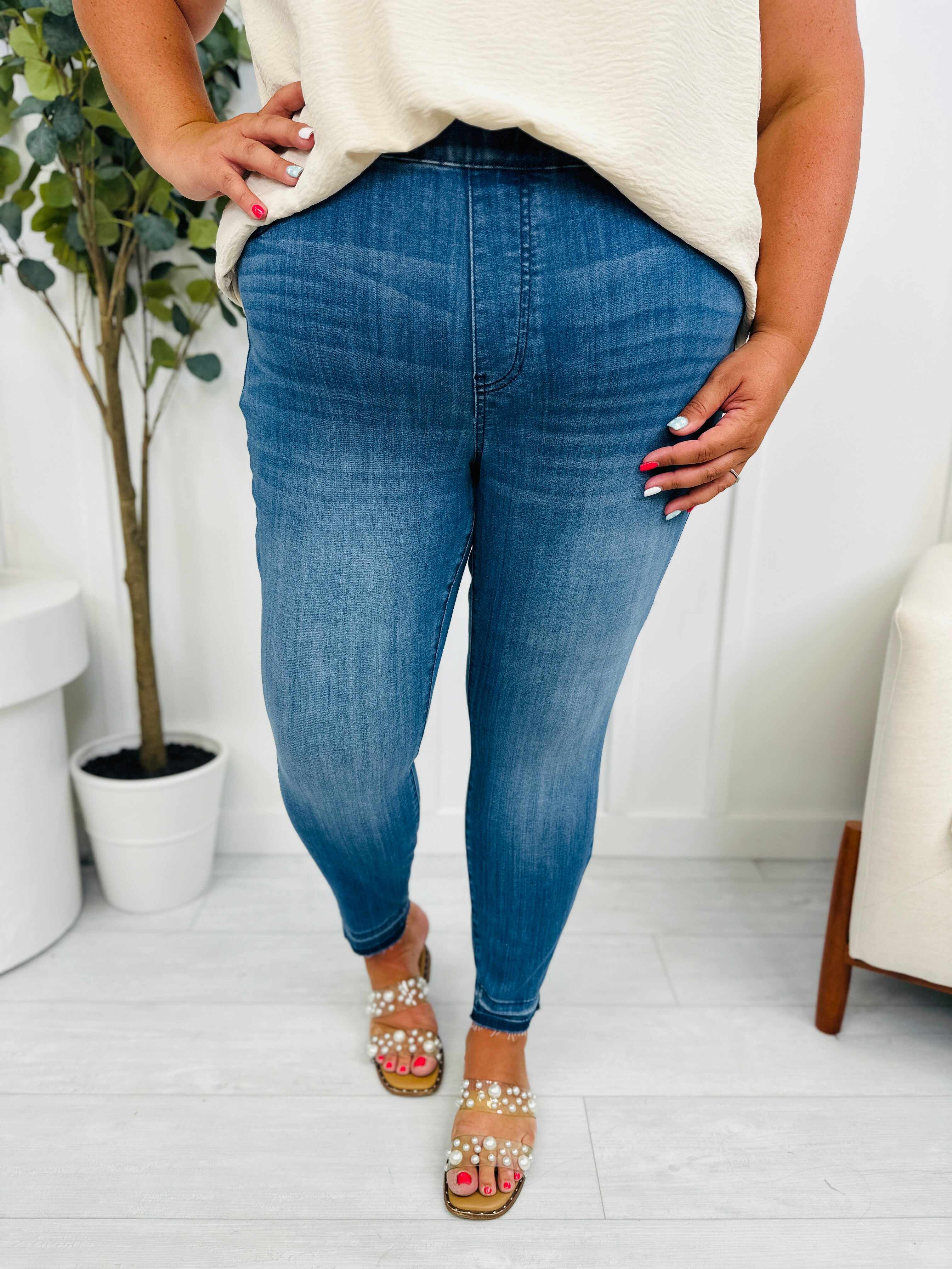 REG/CURVY All I Wanted Pull On Skinny Jeans