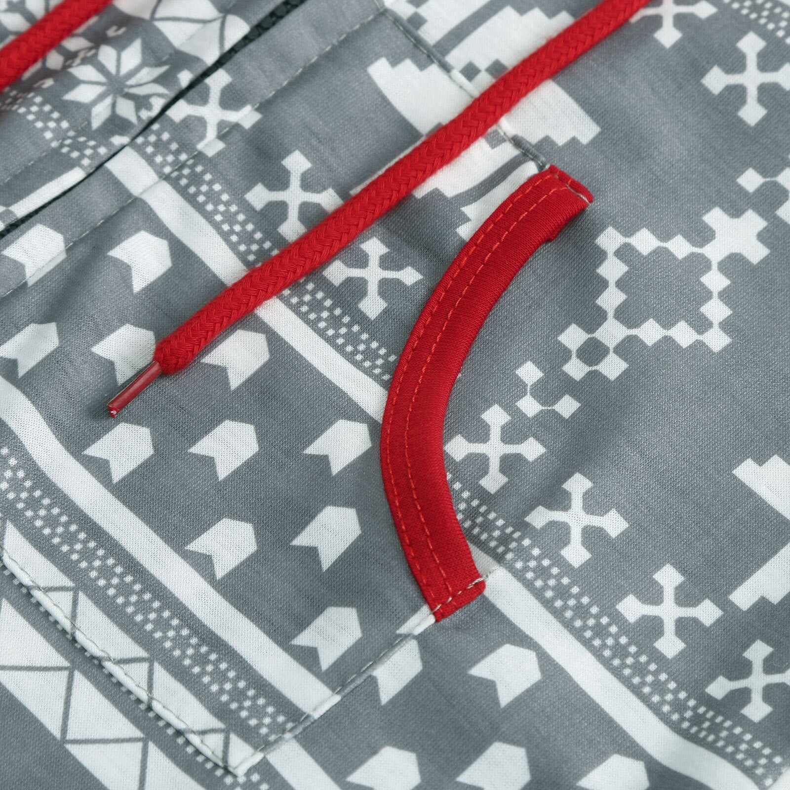 Family Christmas Matching One-Piece Pullover Pajama Set