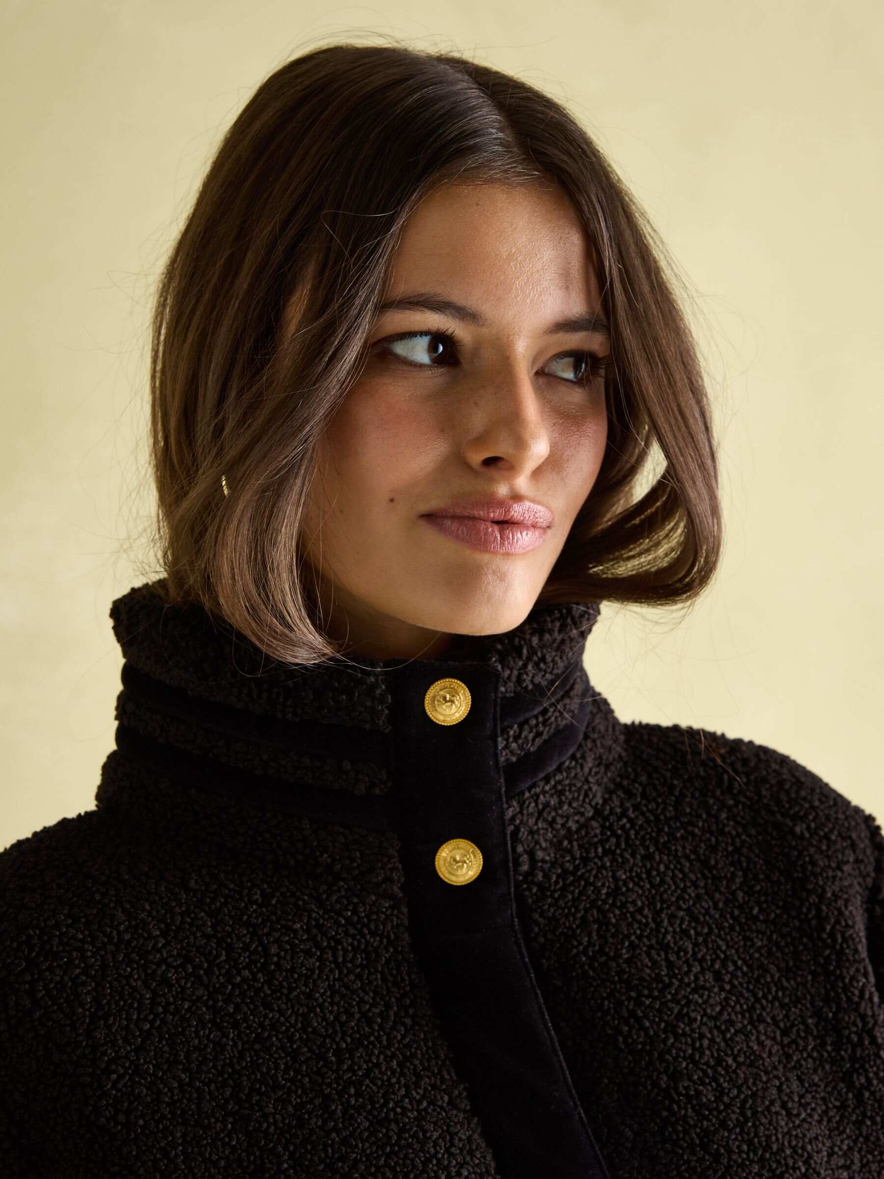 Fleur Red Fleece Jacket