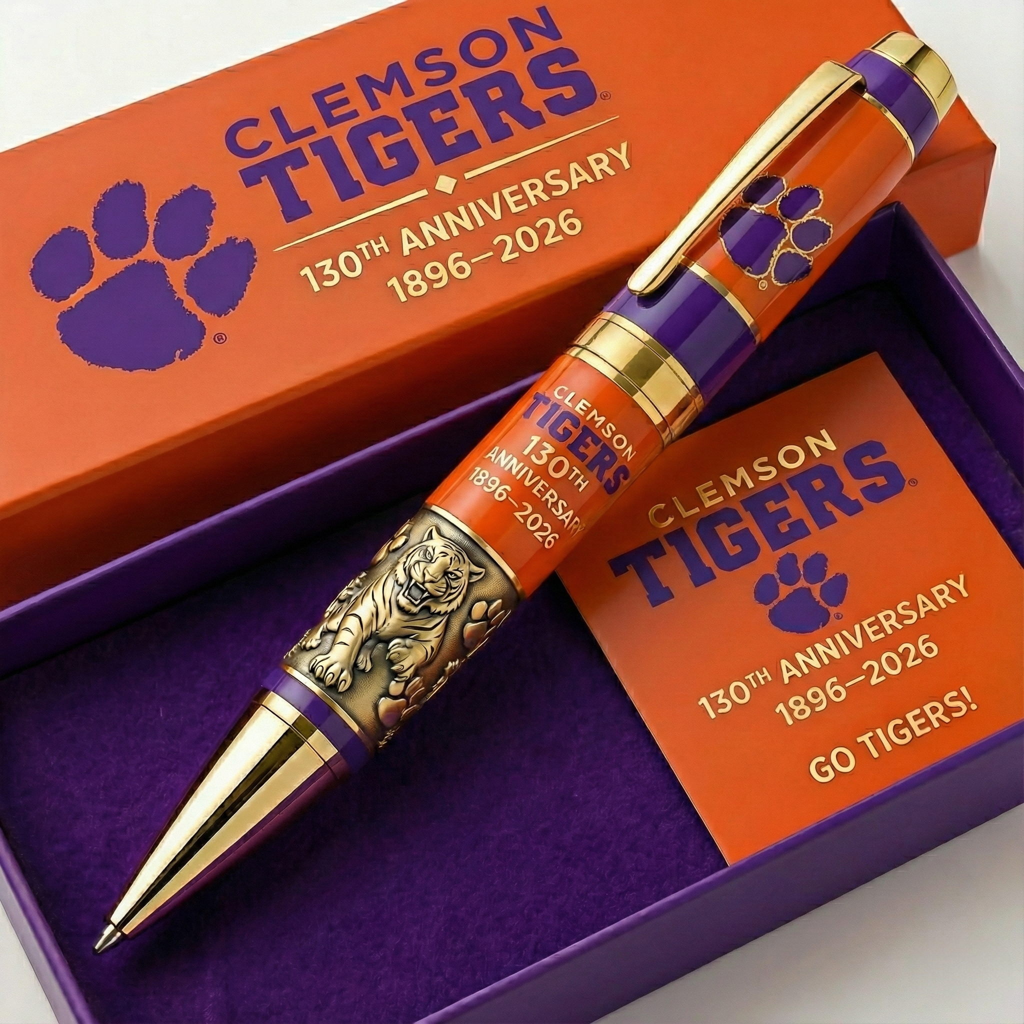 Clemson Tigers 130th Anniversary Commemorative Pen