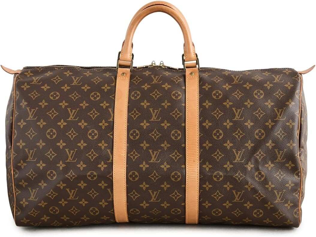 WHAT GOES AROUND COMES AROUND Women's Pre-Loved Lv Monogram Ab Keep All 55 Bag
