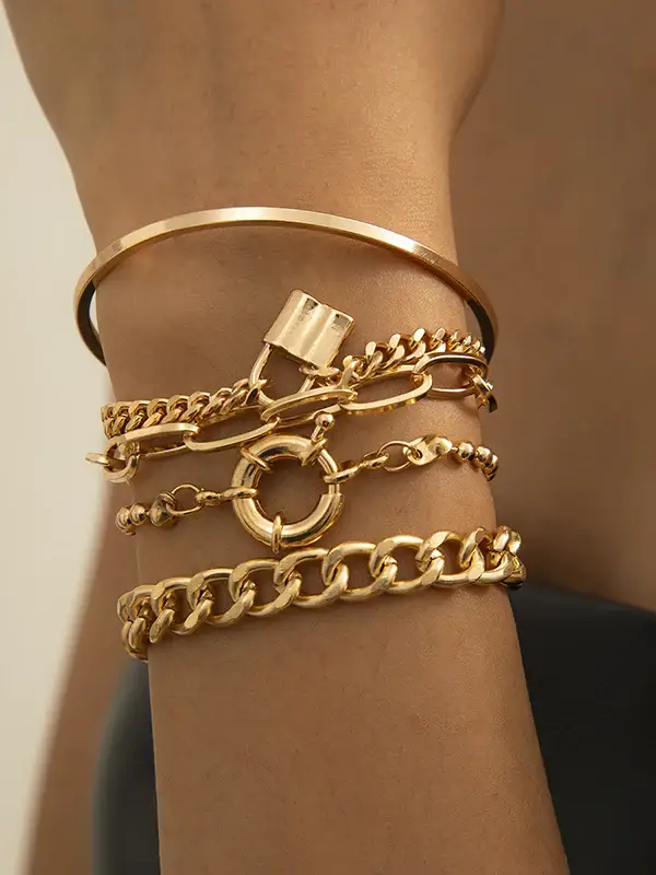Cool Hip-Hop Chains Bracelet