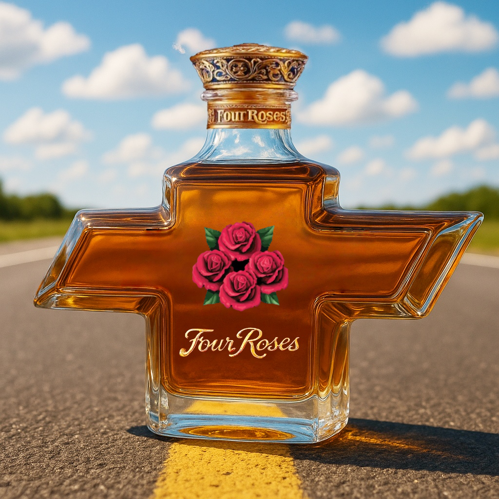 Chevrolet Whiskey Bottle