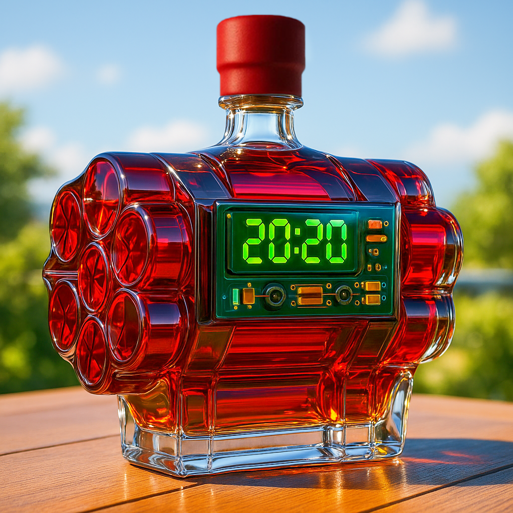 Bomb Whiskey Bottle