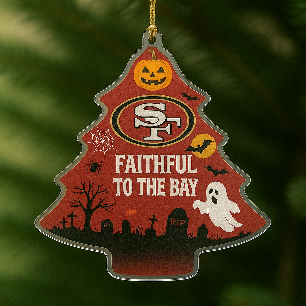 Football Halloween Decoration Ornaments