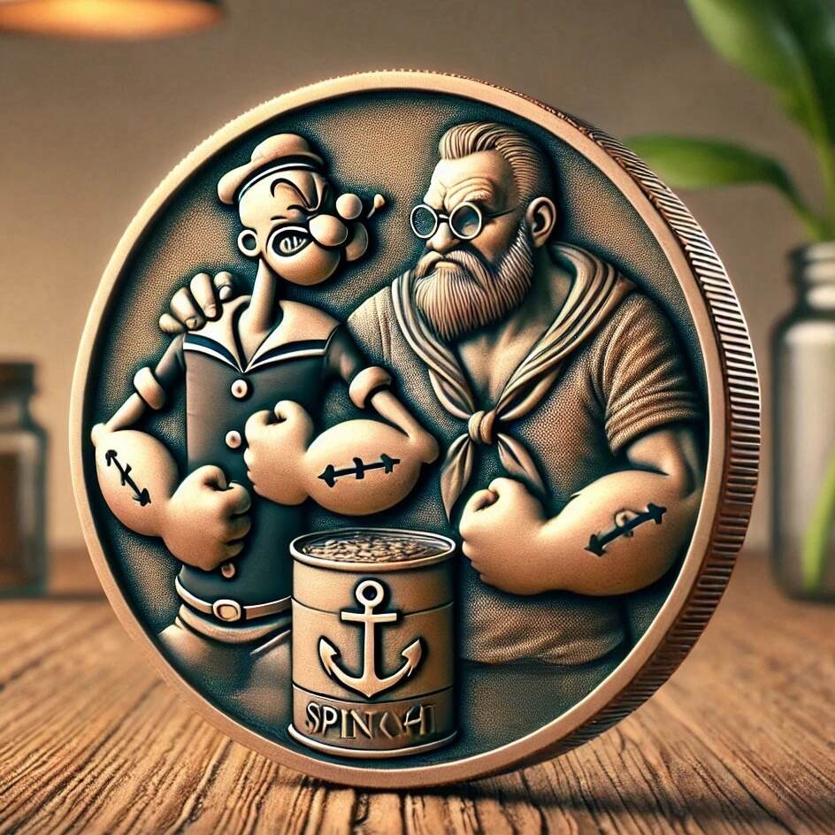 Popeye vs. Bluto Commemorative Coin