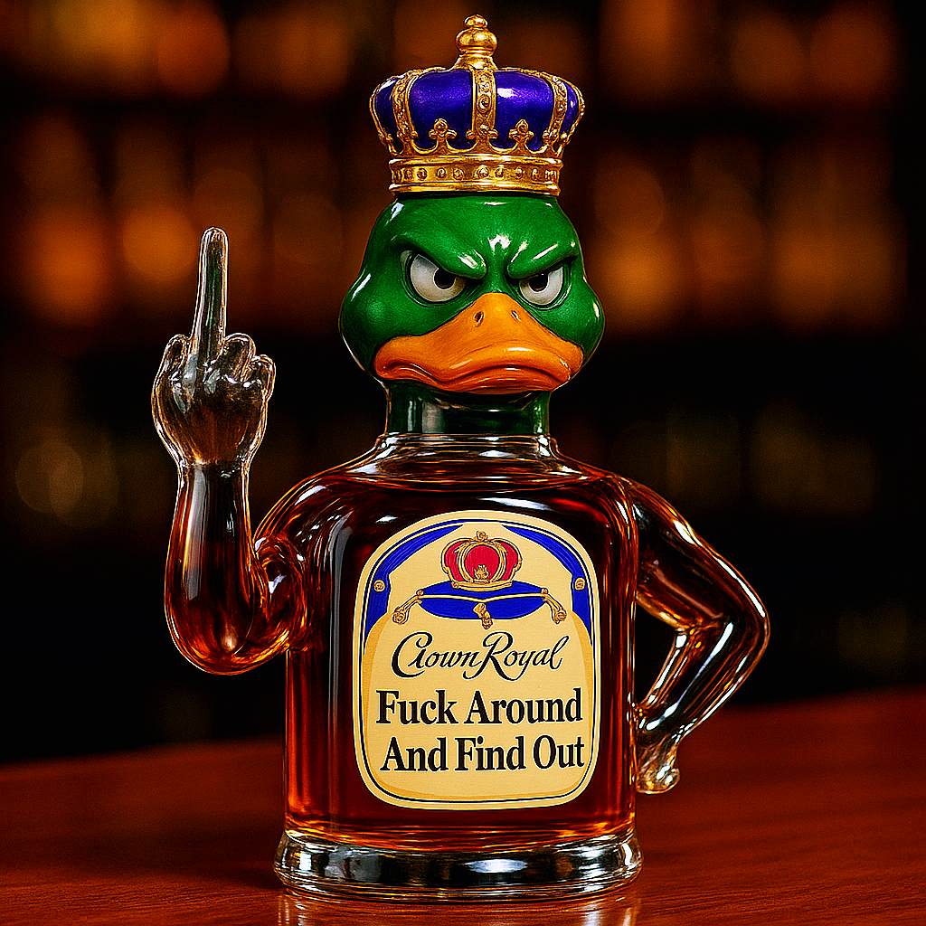 Commander Quack Whisky Bottle——The Last Word