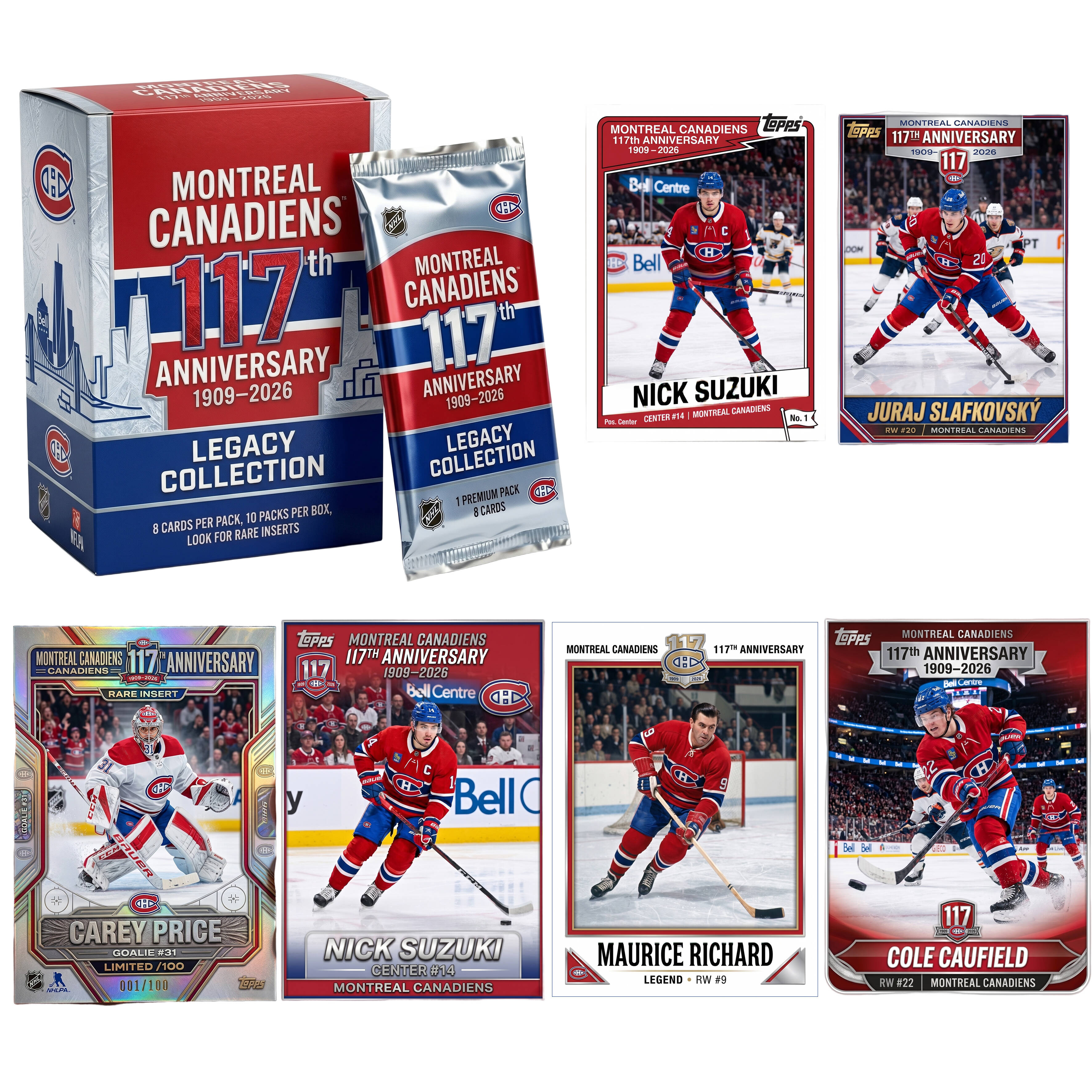 2026 Montreal Canadiens 117th Anniversary Hobby Box