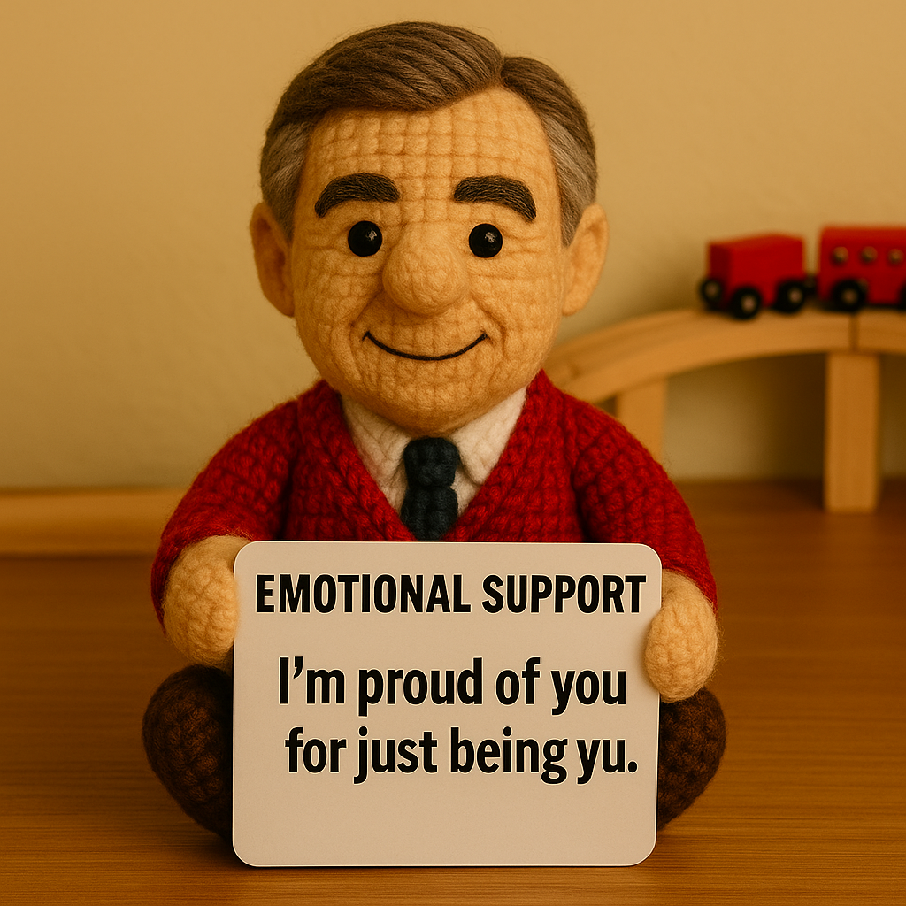 EMOTIONAL SUPPORT MR. ROGERS