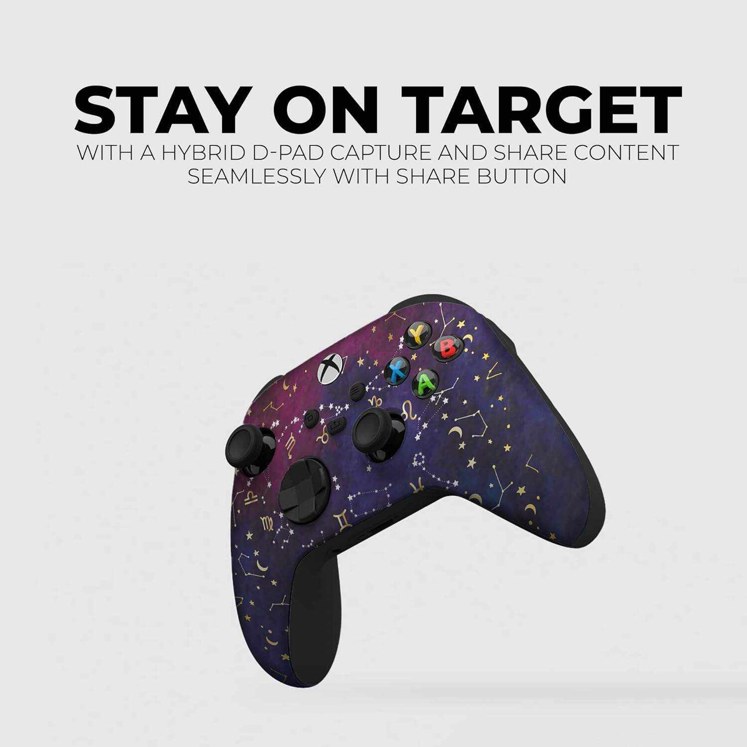 DreamController Original X-box Wireless Controller Special Edition Customized Compatible with X-box One S/X-box Series X/S & Windows 10 Made with Advanced HydroDip Print Technology(Not Just a Skin)