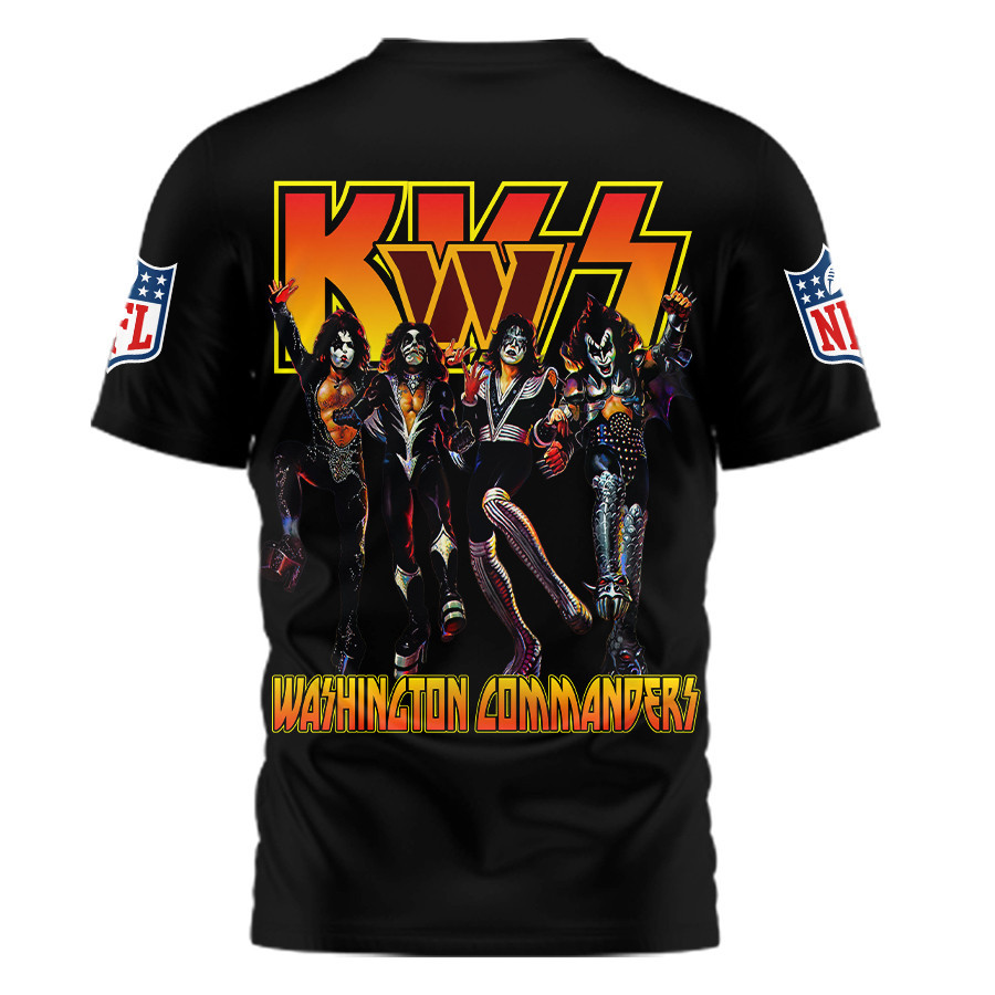 Washington Commanders | Premium NFL Kiss Band 3D Shirt TD
