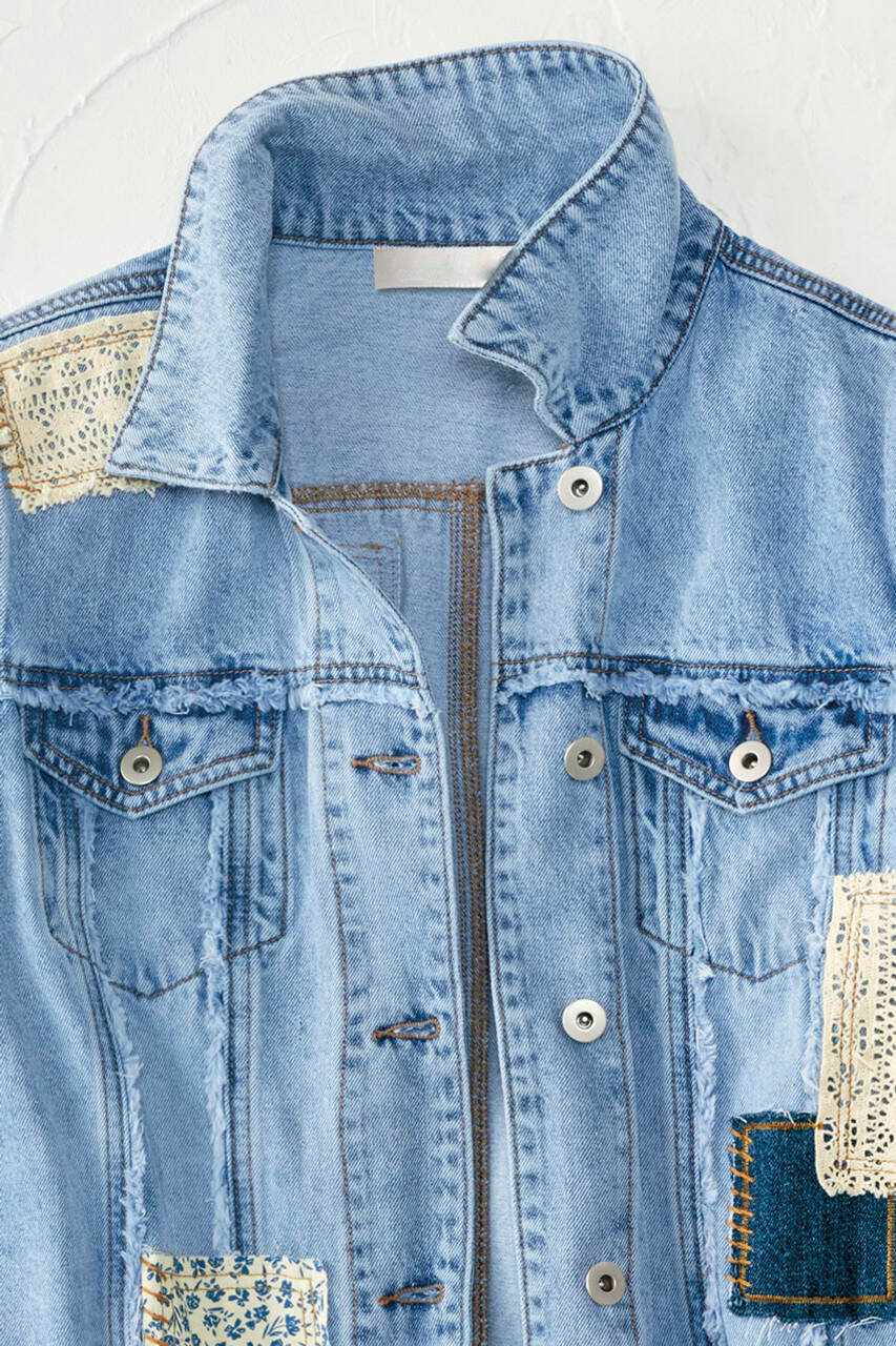 Denim & Lace Jacket