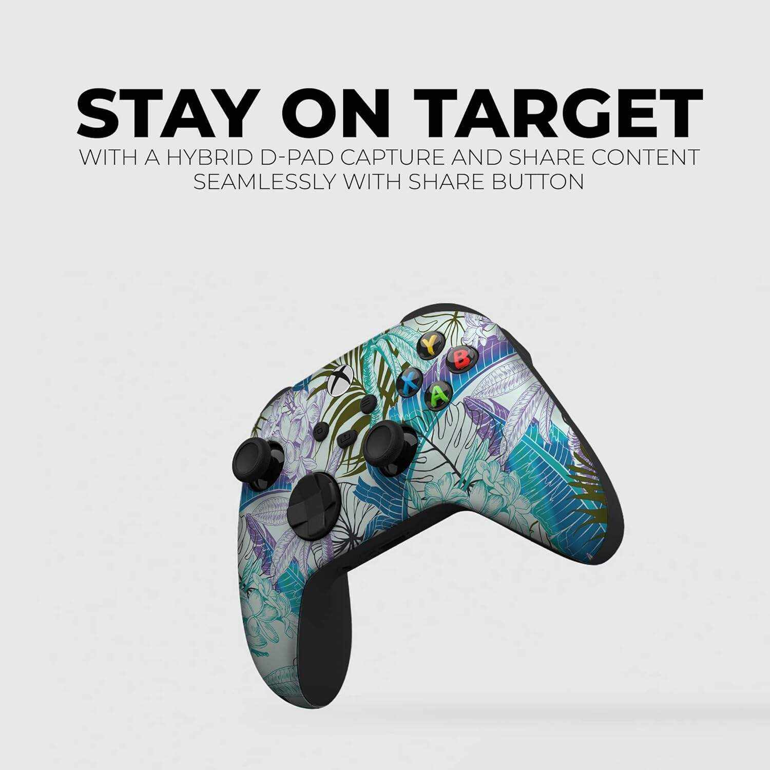 DreamController Original X-box Wireless Controller Special Edition Customized Compatible with X-box One S/X-box Series X/S & Windows 10 Made with Advanced HydroDip Print Technology(Not Just a Skin)