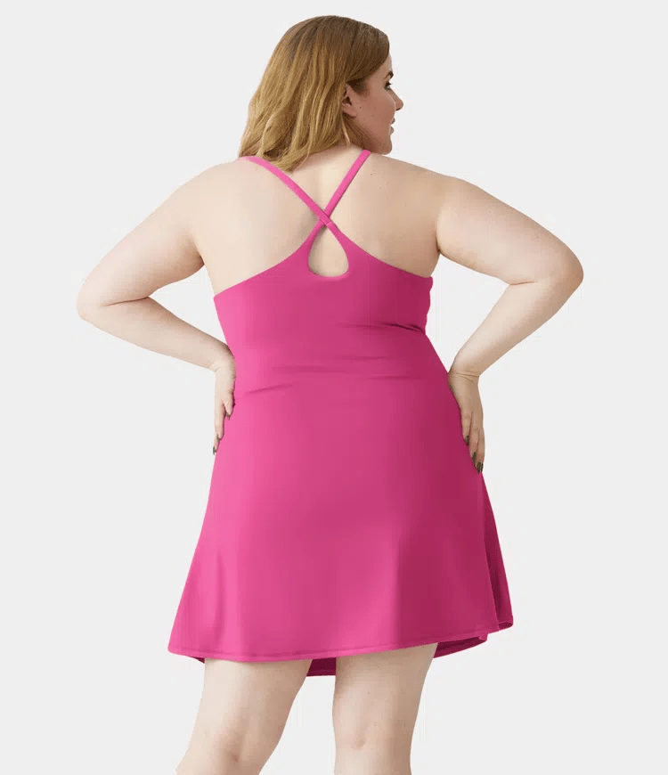 🔥Flash Sale🔥Softlyzero Plush Backless Active Dress-Easy Peezy