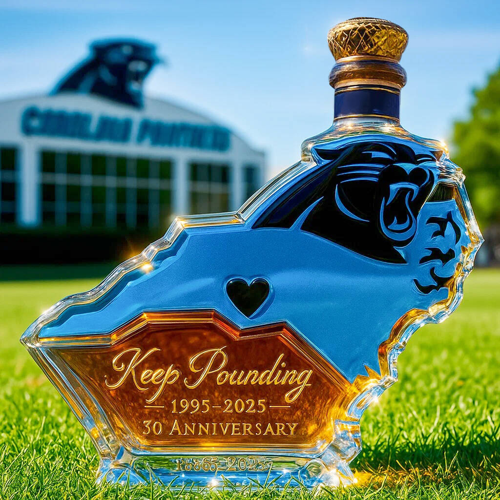 Carolina Pride Limited Edition Whiskey Bottle