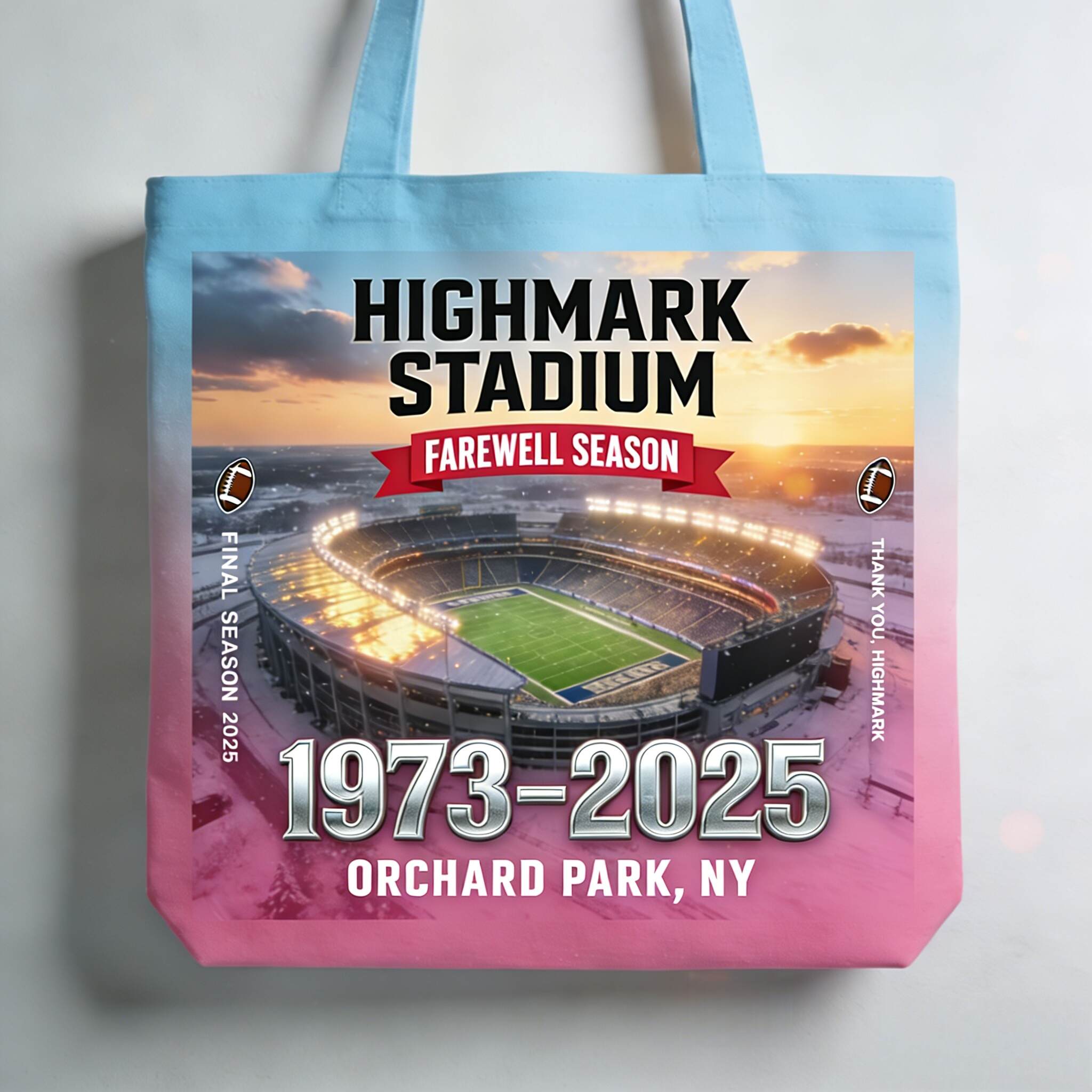 Highmark Stadium Final Season Memorial Tote