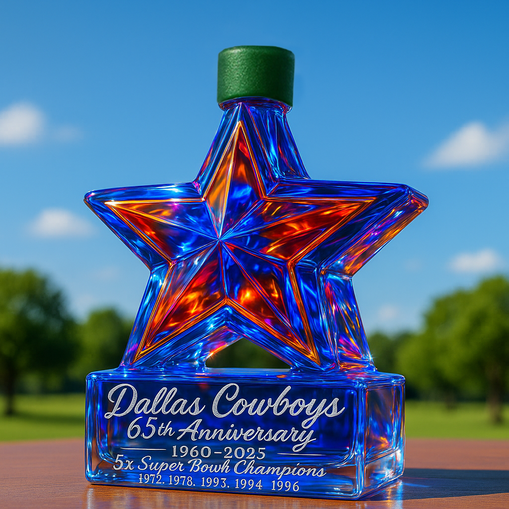 DAL 65th Anniversary Whiskey Bottle