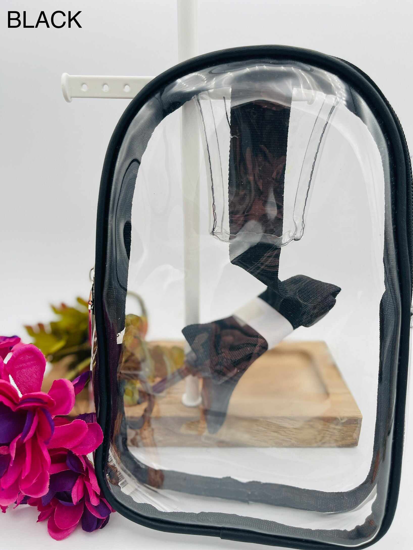 Clear Crossbody Handbag With Adjustable Strap- Multiple Colors!
