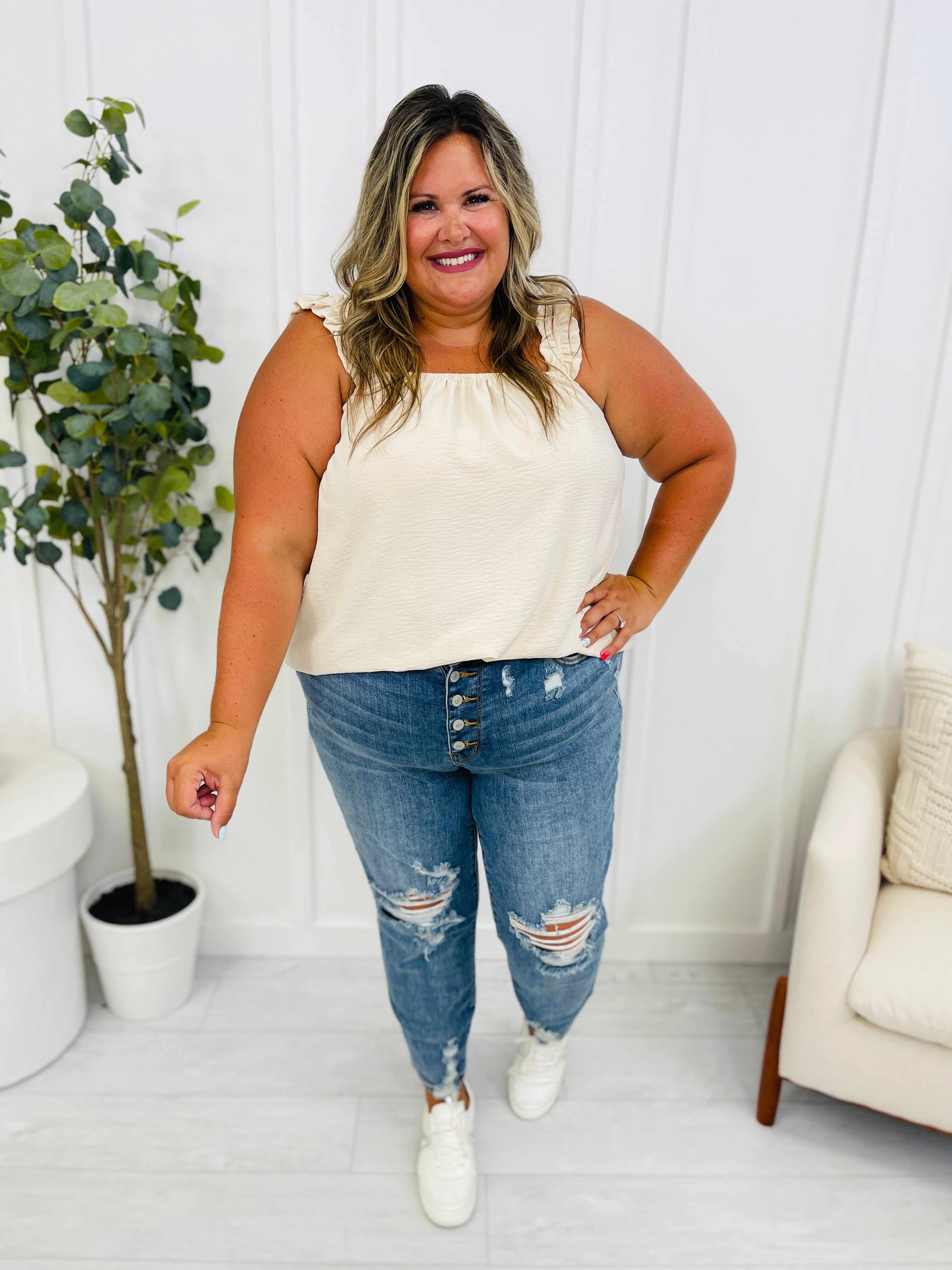 REG/CURVY Love Story Boyfriend Jeans
