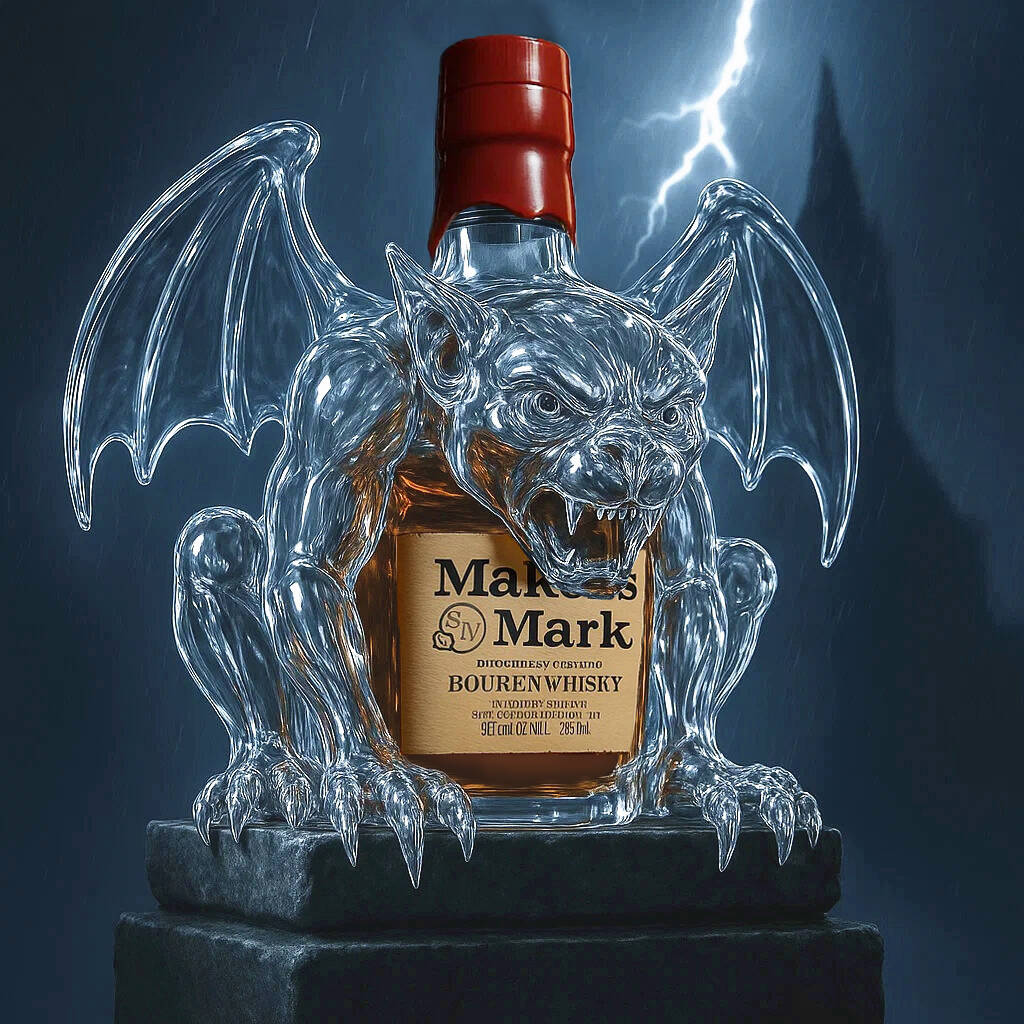 Gargoyle bottle