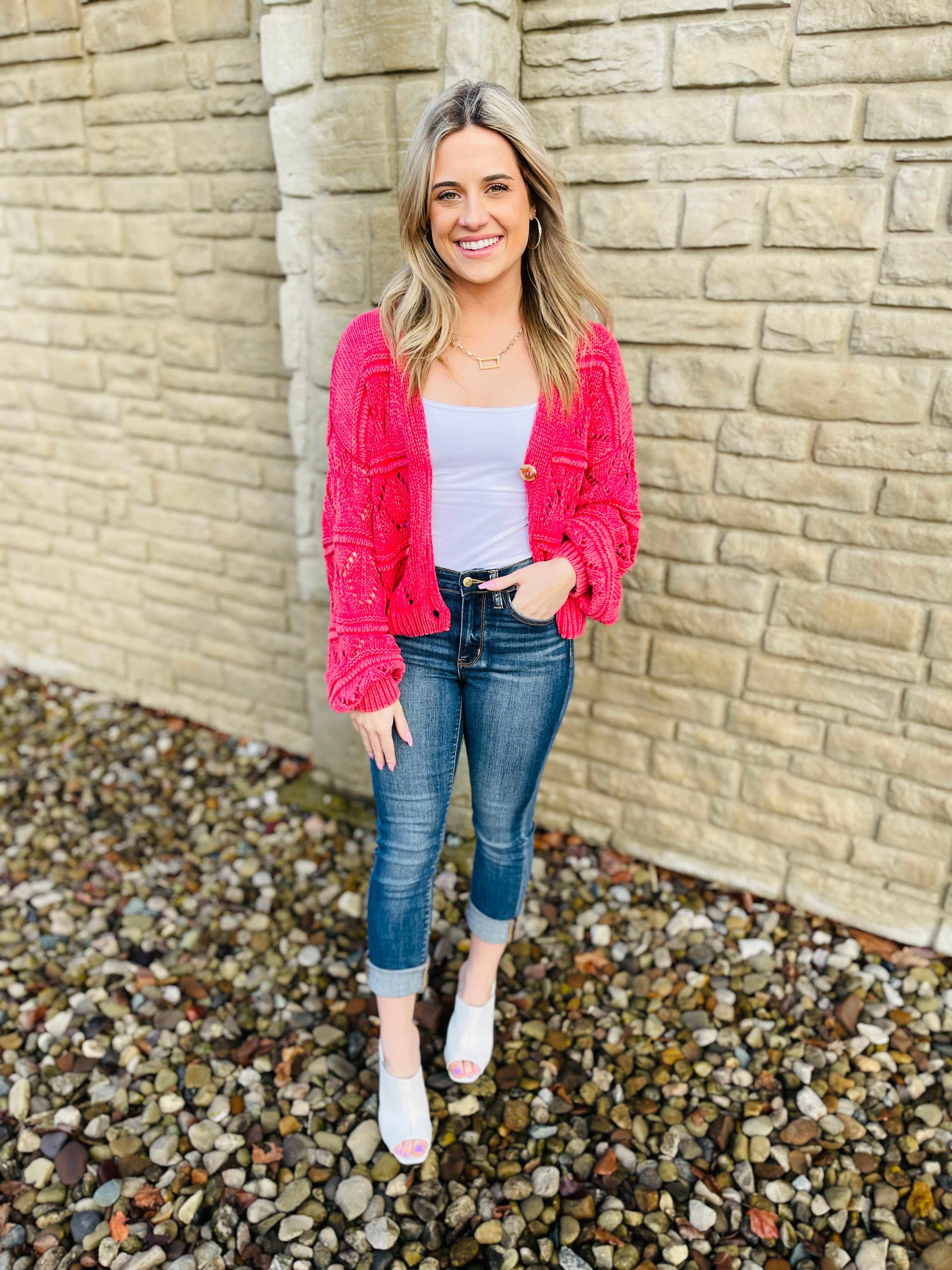 PLUS/REG Two in One Cuff This Way Skinny Jean / Capri