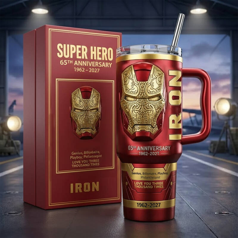 Iron 65th Anniversary Tumbler