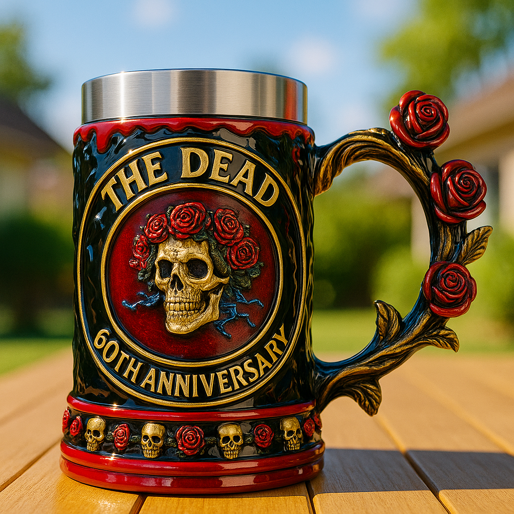 Grateful Dead 60th Anniversary Beer Stein