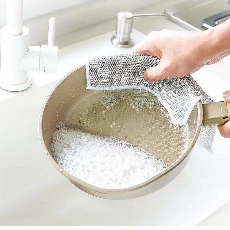 🔥Last Day Promotion 49% OFF🔥Multipurpose Wire Miracle Cleaning Cloths-Buy 20 Get 20 (40 PACK👍EACH JUST $0.99 ONLY TODAY)