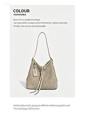 Fashionable women handbag with cowhide leather